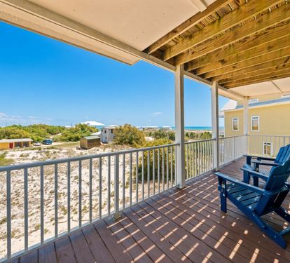 Salty Seashell 2nd Level Balcony