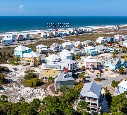 Salty Seashell Proximity to Community Pool and Beach Access