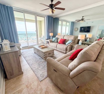 Unwind in a bright, comfortable space where the soundtrack is gentle waves and the backdrop is pure emerald water.