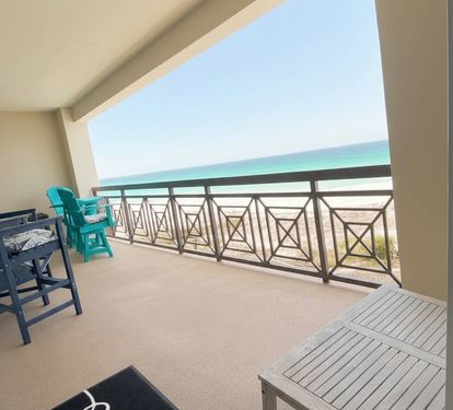 Relax on your private Gulf-front balcony—perfect for morning coffee, dolphin watching, and sunset views over the water.
