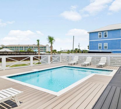 Soak Up the Sun Poolside on the Pool Deck!