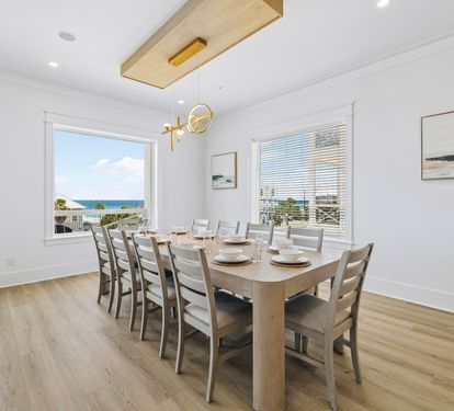Gather Around the Dining Table for Delicious Meals - Seating for 10