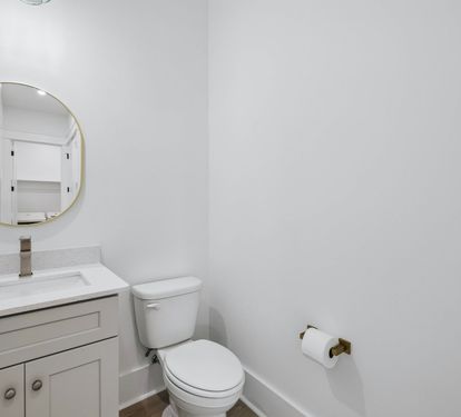 2nd Floor Powder Room - Conveniently Located off the Kitchen