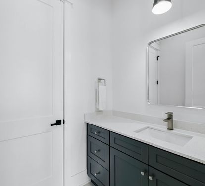 1st Floor Guest Bathroom - Single Vanity