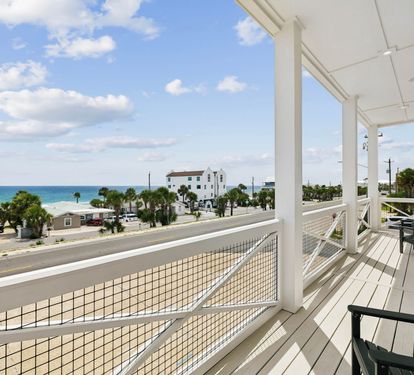 Take in the Views from the Balcony!