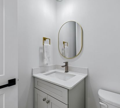 2nd Floor Powder Room - Conveniently Located off the Kitchen