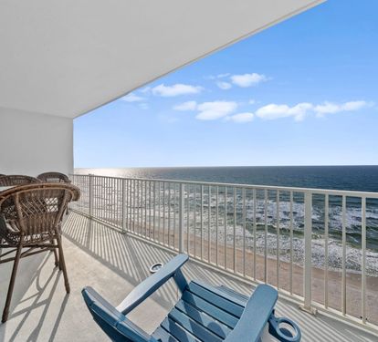 Lighthouse 1709 Gulf Front Balcony