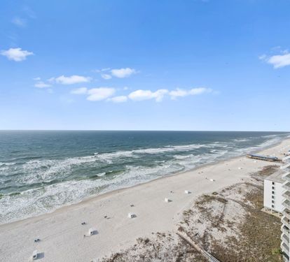 Lighthouse 1709 Gulf Front Views from Balcony