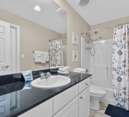 San Carlos 309 Bathroom 3 with Tub Shower Combo