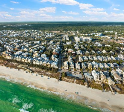 The 30A coastline your whole trip is built around