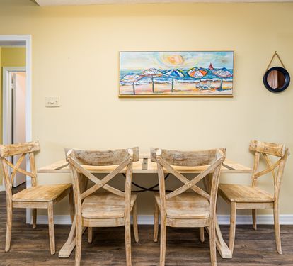 Cabana Beach House Dining Table Seats 4