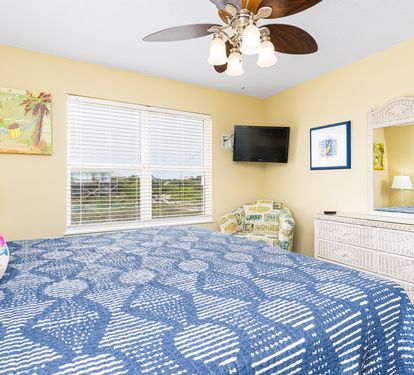 Cabana Beach House Bedroom 2 with King Bed