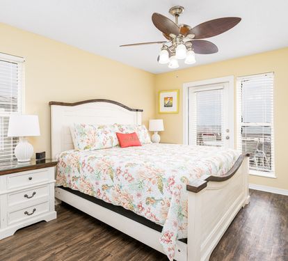 Cabana Beach House Bedroom 3 with King Bed
