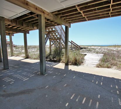 Cabana Beach House Covered Parking