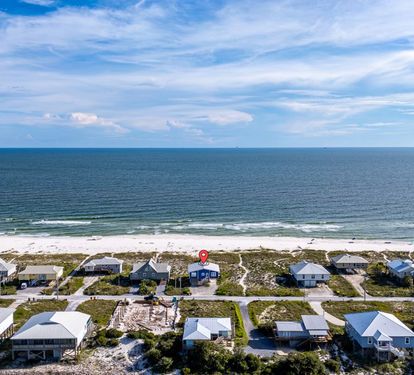 Cabana Beach House Gulf Front Location in Cabana Beach Estates