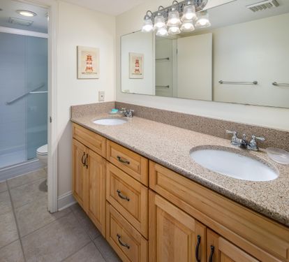 Master Bath with Double Vanity