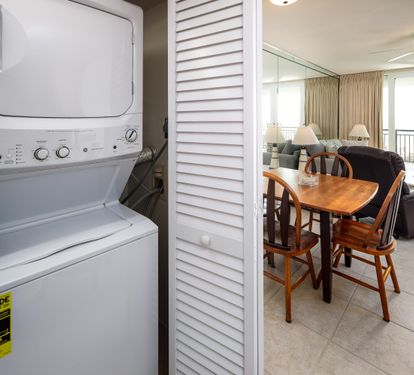 Washer Dryer in Hall Closet
