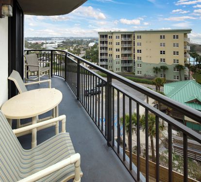 View from balcony