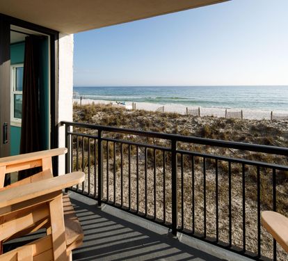 Balcony view east
