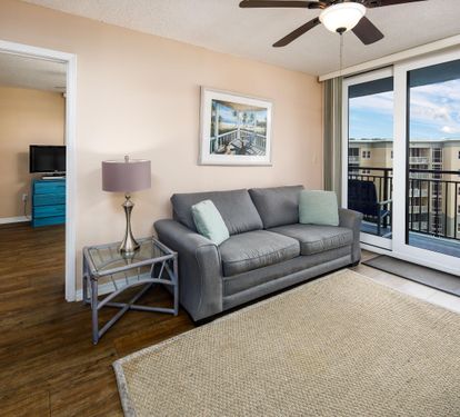 Living Room with sofa bed