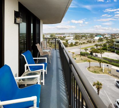 View from balcony