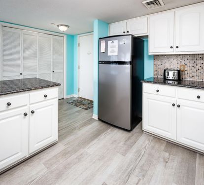 Kitchen and entry way