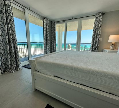 Master view and balcony access