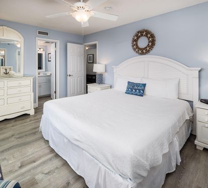Guest Bedroom with King Bed