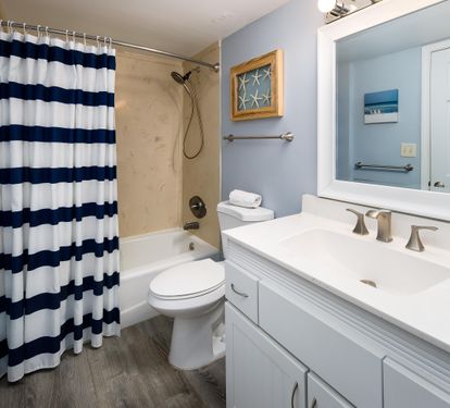 Guest Bath with Tub/Shower combo