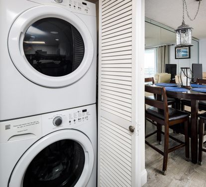 Washer/Dryer In Hall Closet