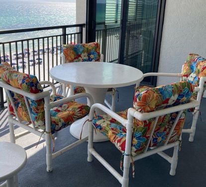 New outdoor cushions
