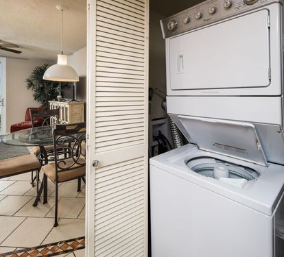 Washer and Dryer closet
