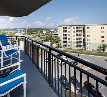 View from balcony
