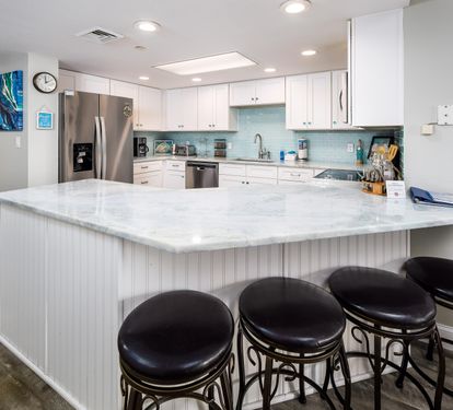 View from Dining room to kitchen