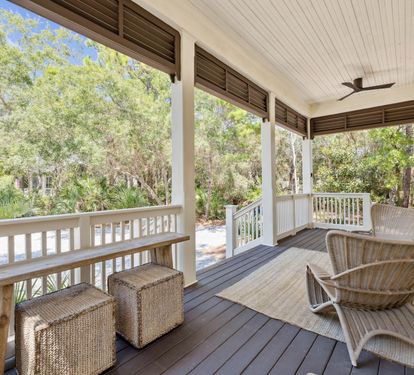 Inviting Front Porch - Perfect for Morning Coffee!