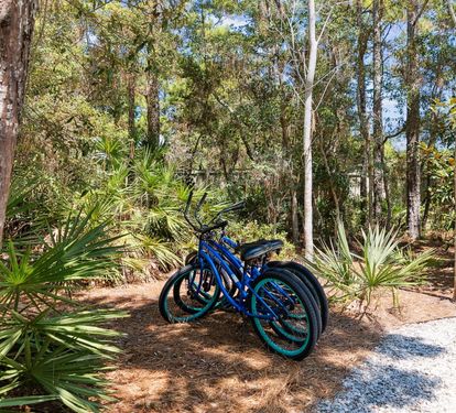 Take a Ride & Explore 30A on Included Bikes!