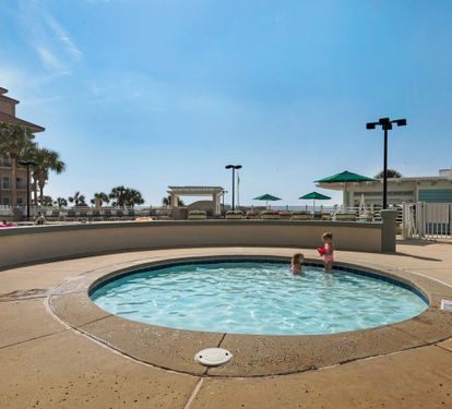Children's pool beside the Gulf-front pool deck.