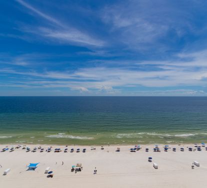 Wide-open Gulf view from Seawind Unit 1209.