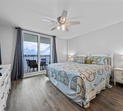 Compass Point 308 Primary Bedroom with Queen