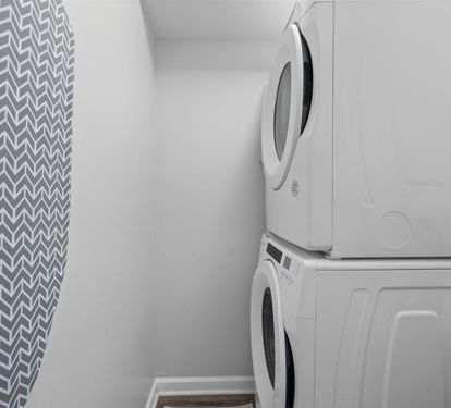 Compass Point 308 Stacked Washer Dryer in Condo
