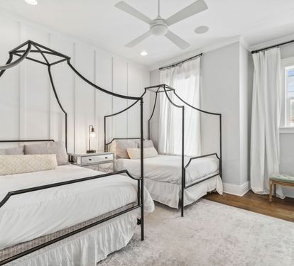 2nd Floor Guest Suite Furnished with Two Queen Beds