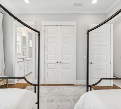 2nd Floor Guest Suite Furnished with Two Queen Beds
