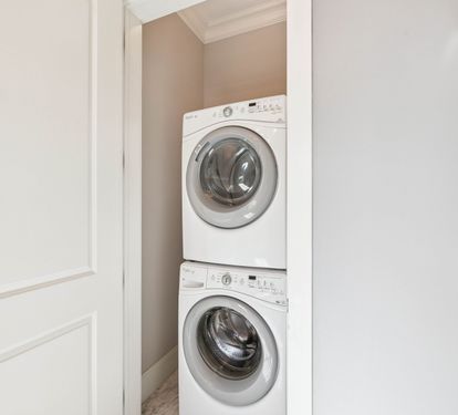 1st Floor - Stack Washer & Dryer
