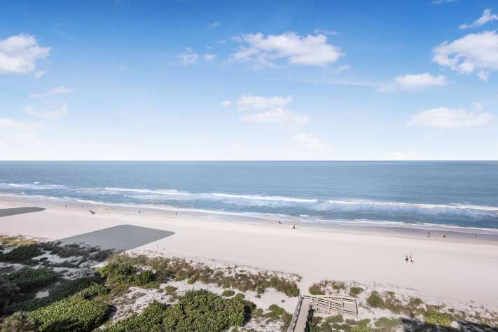 Beachfront condo with views, pools and pickleball